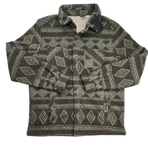 Hurley Brown Patterned Jacket